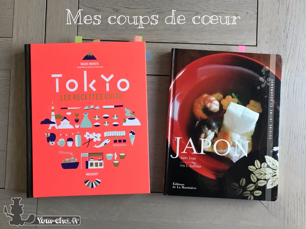 Mes livres de cuisine japonaise (partie 1)